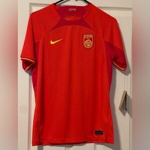 Nike China CFA National Team Home Soccer Jersey Red DN8146-696 Youth Size XL NEW